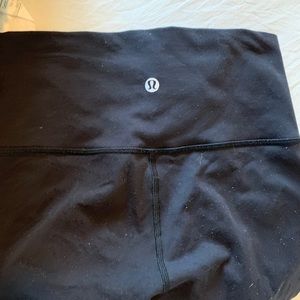 Size 4 Lululemon Wunder Under Black